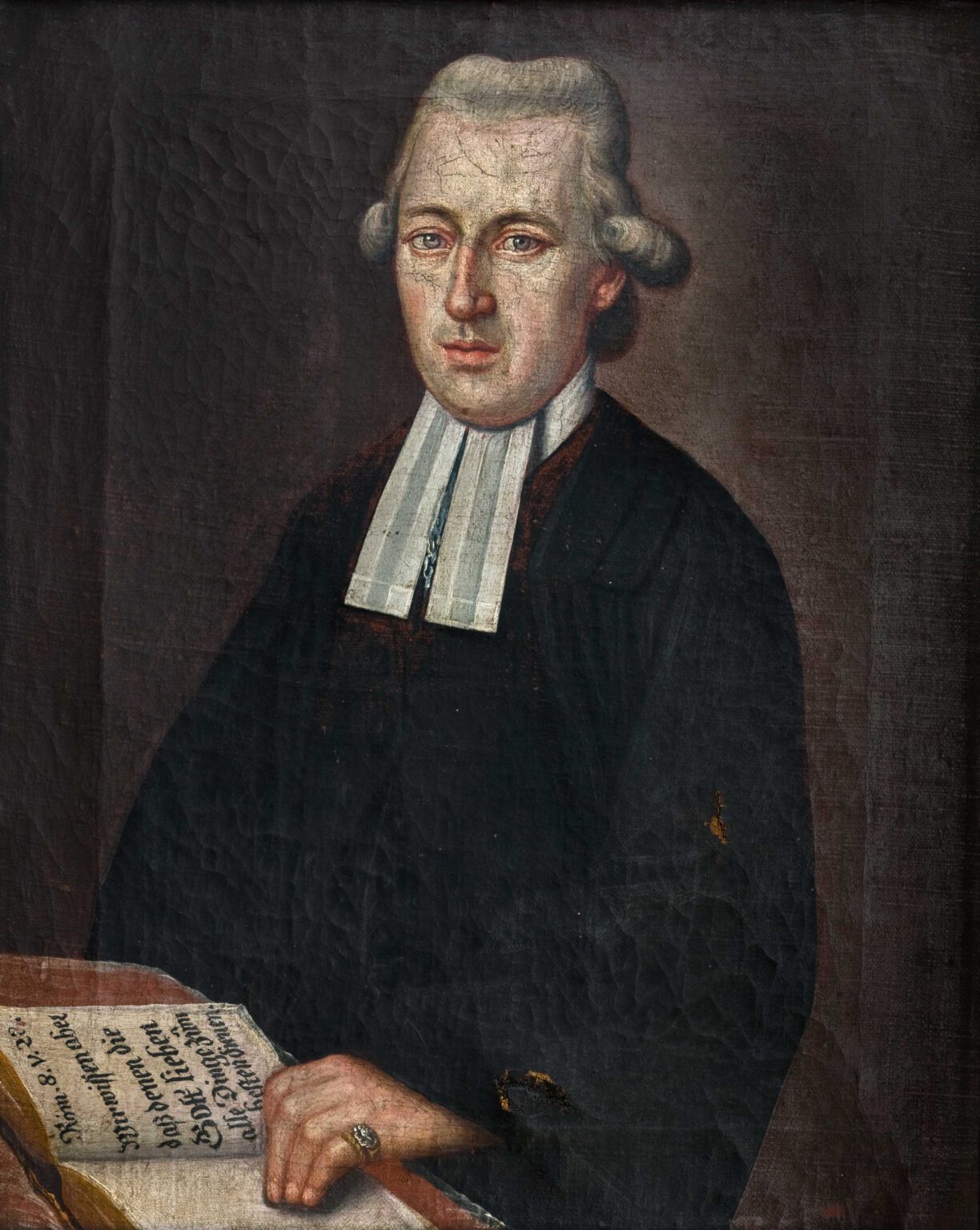 Pfarrer und Dichter Miller